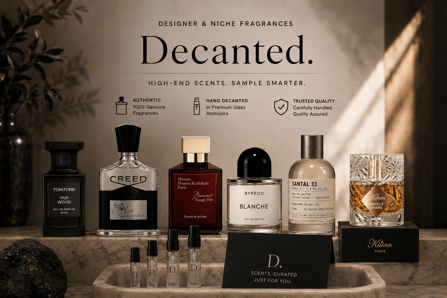 DECANTRAIL fragrance collections